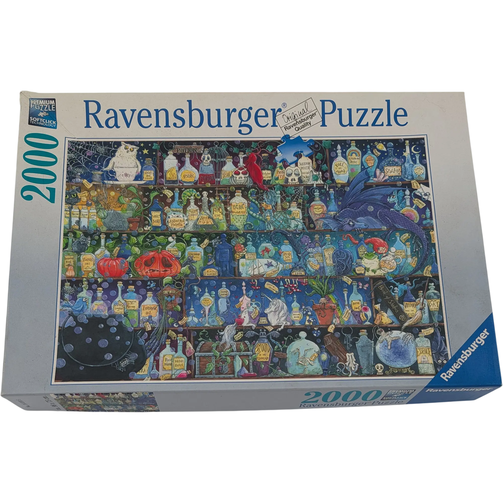 Ravensburger Puzzle 2000 Teile 160105 Der Giftschrank