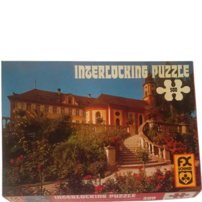 FX Schmid Interlocking Puzzle 500 Teile Insel Mainau 97708