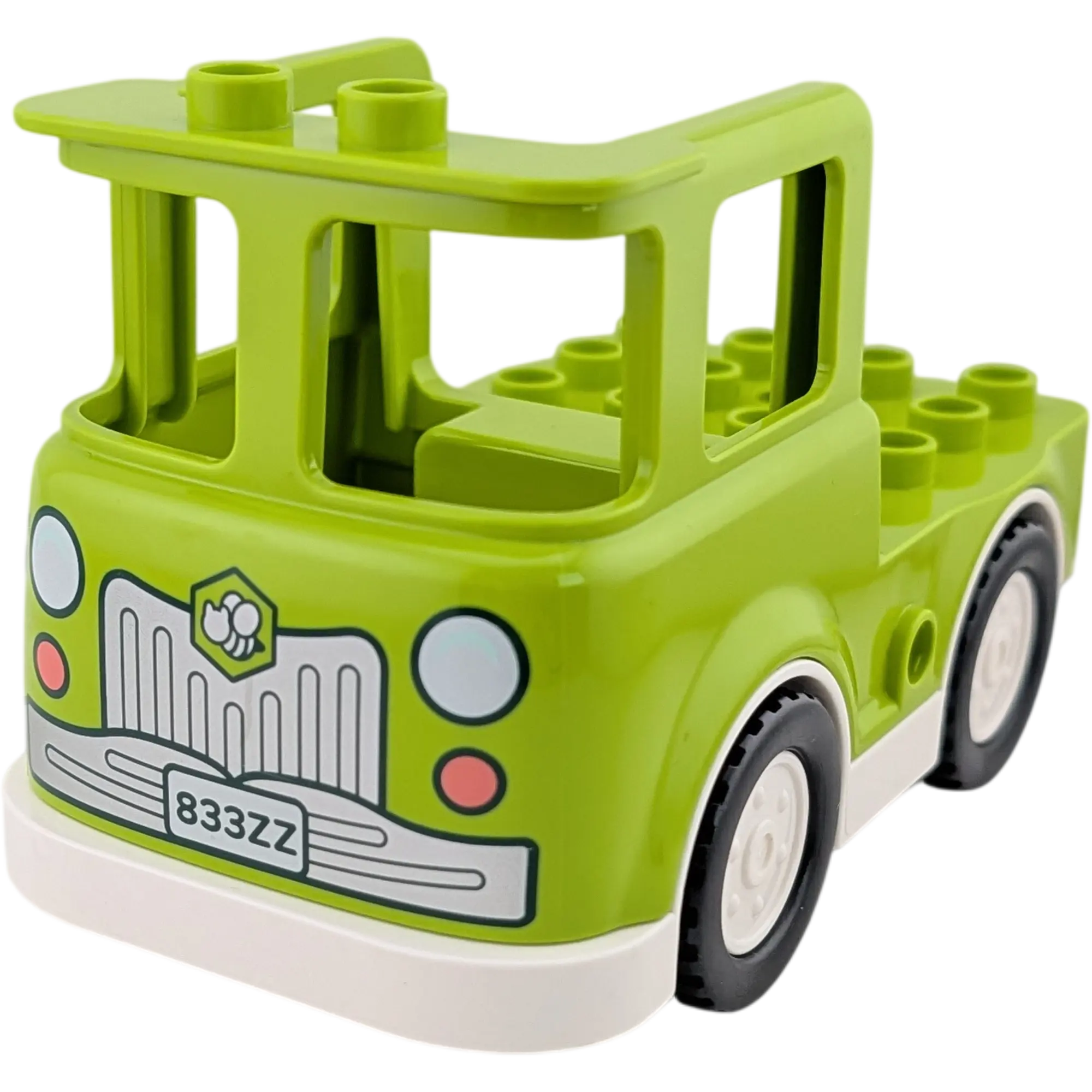 Lego Duplo Lastwagen Lime Jeep mit Biene