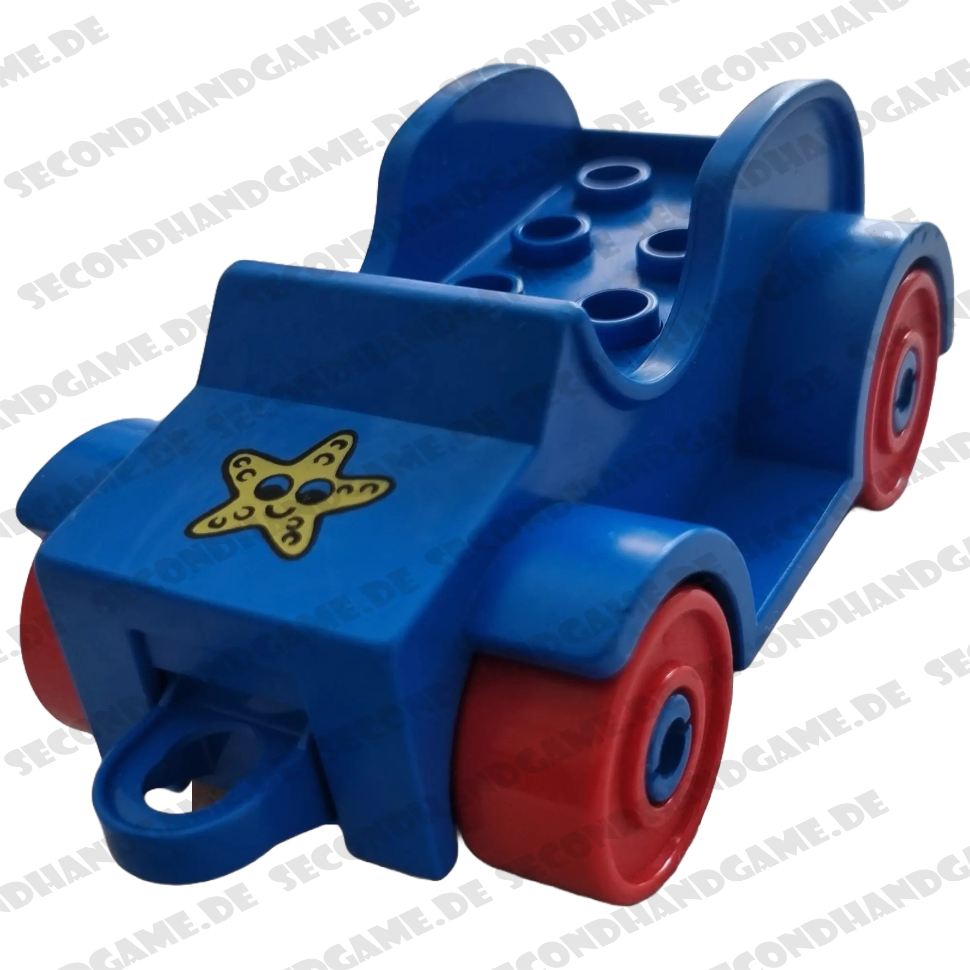 Lego Duplo Auto Blau mit Stern 018