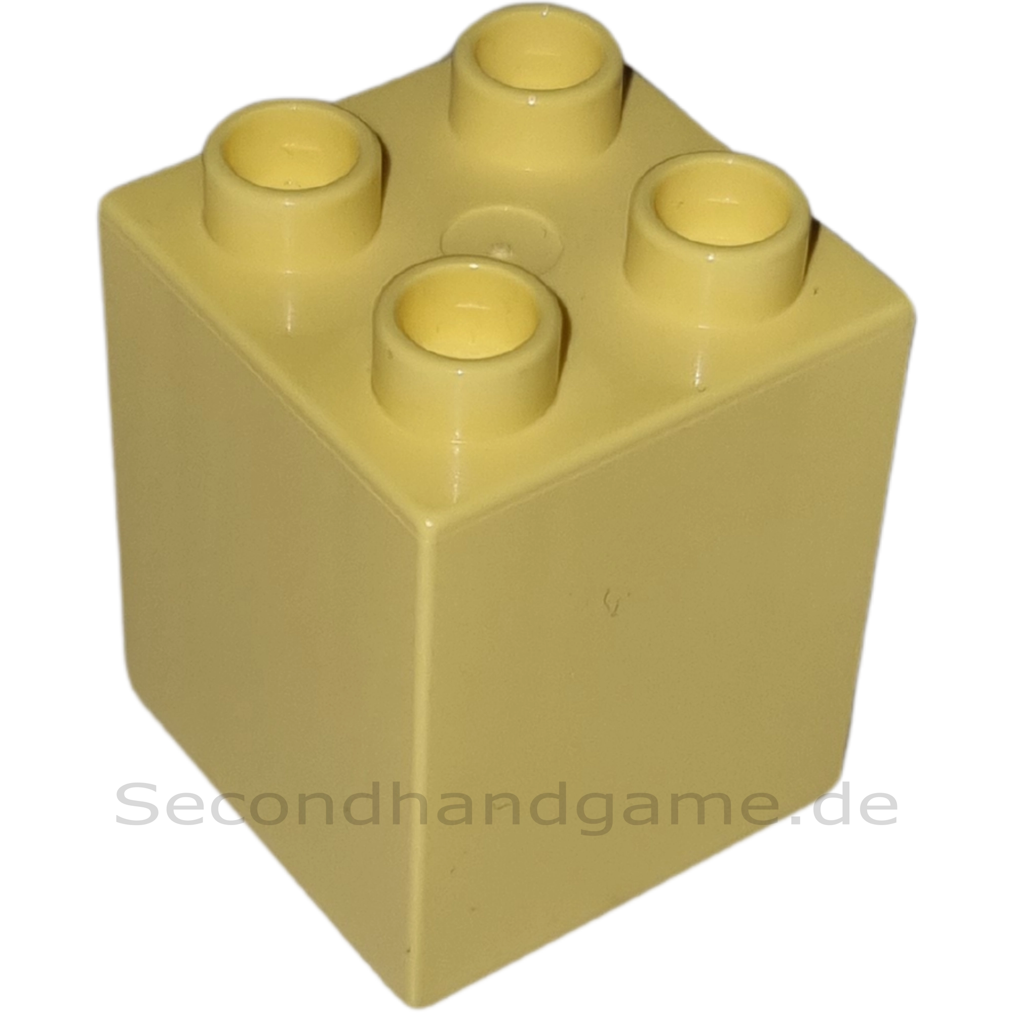 Lego Duplo 2x2x2 Stein Hellgelb Doppelstein
