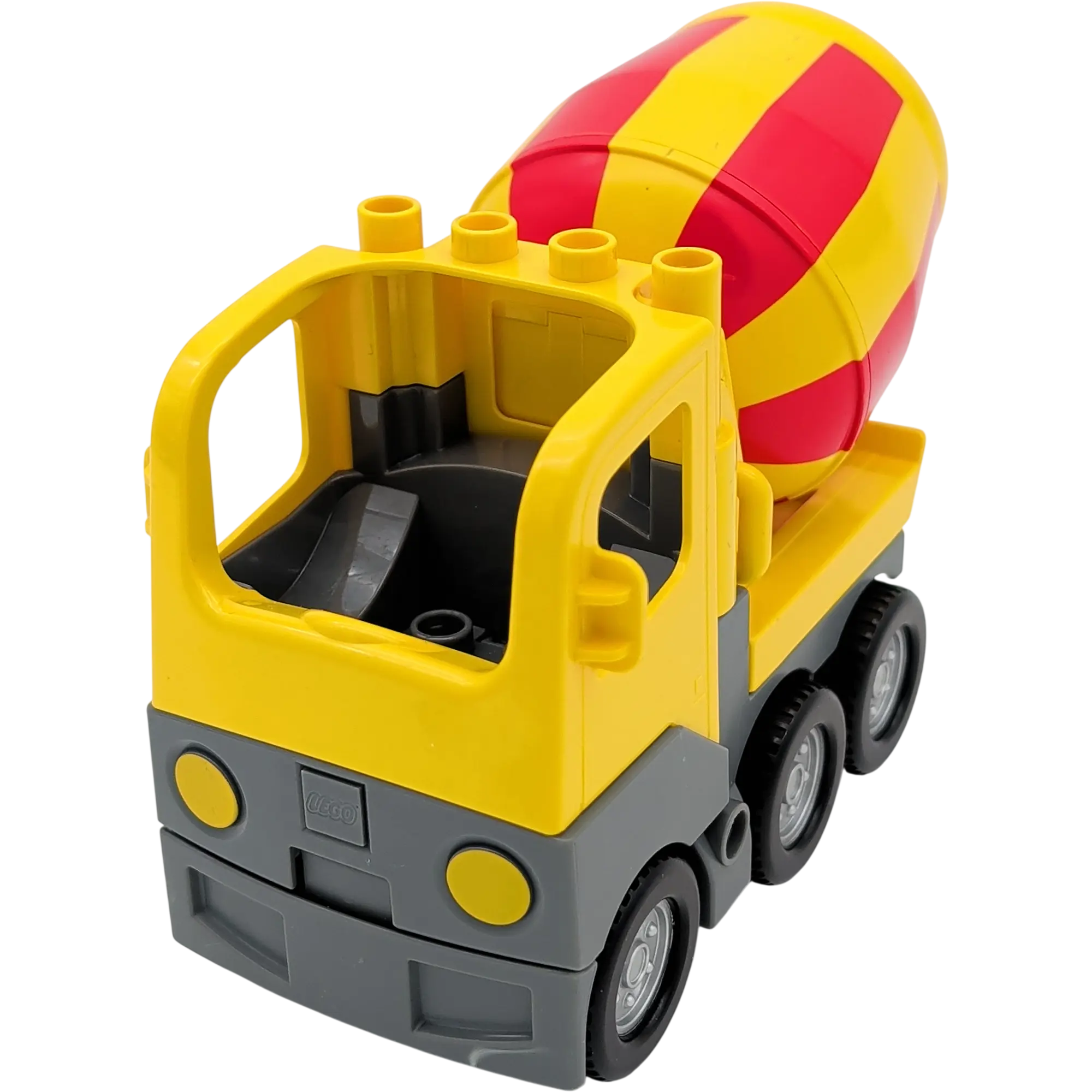 Lego Duplo Lastwagen Gelb Führerhaus kippbar Betonmischer drehbar