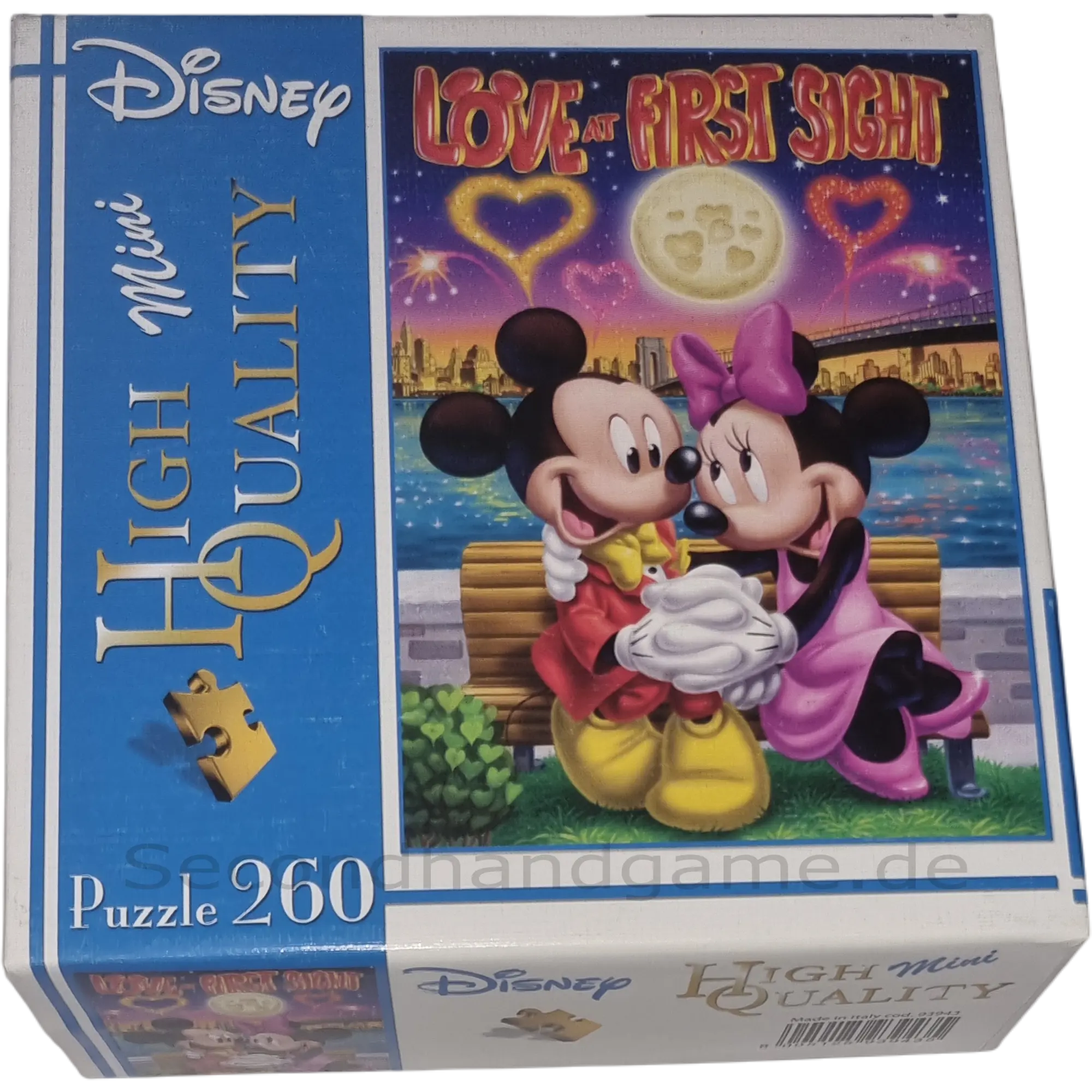 Clementoni Disney High Quality mini Löve at first sight 93943 Puzzle 260 Teile ab 8 Jahren
