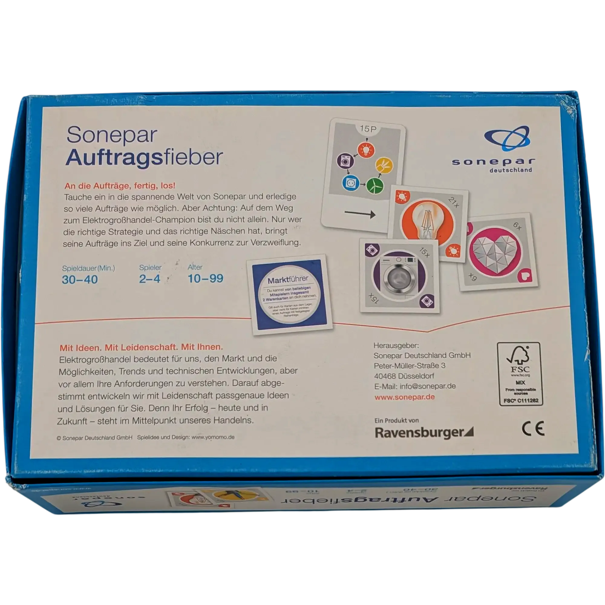 Ravensburger Sonepar Auftragsfieber Kartenspiel, Ansicht 2