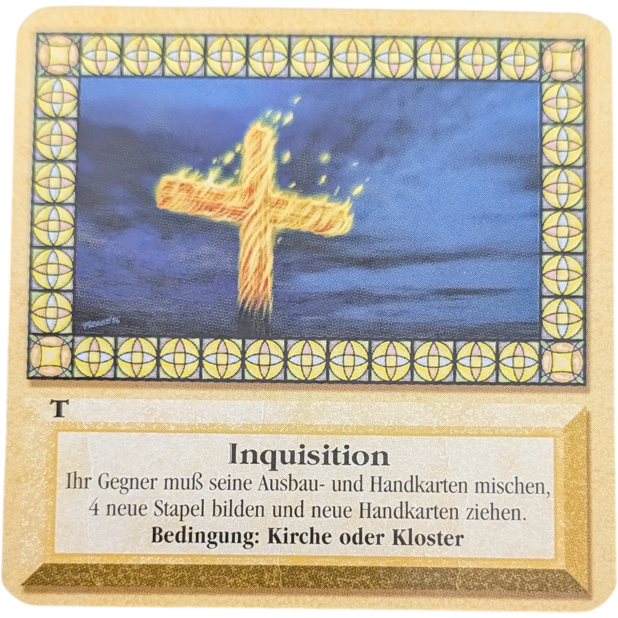 Kosmos Catan das Turnierset zum Kartenspiel Ersatzteile Karte Gold Inquisition