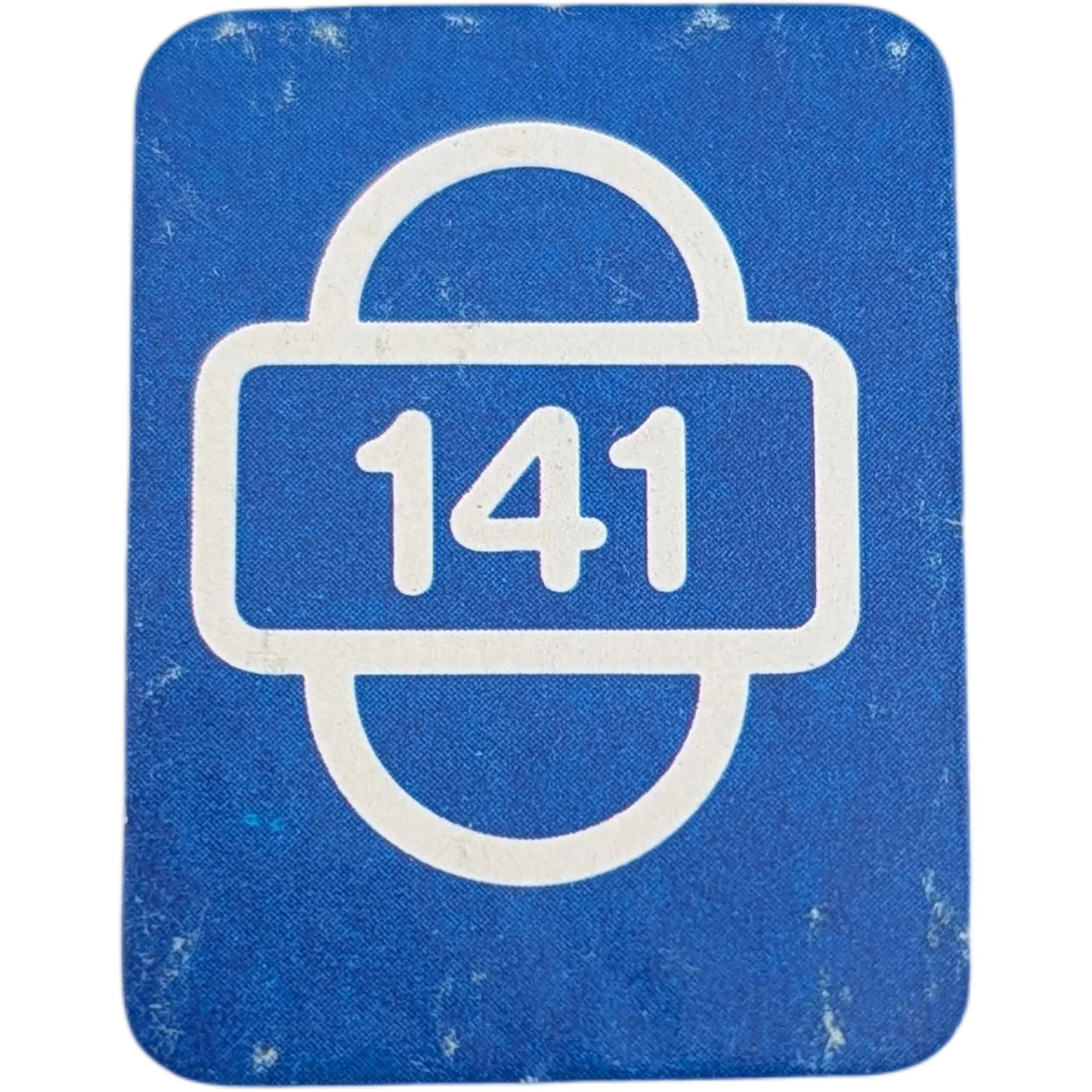 Ravensburger Scotland Yard Ersatzteile Blau Startkarte Zahl Einhunderteinundvierzig 141