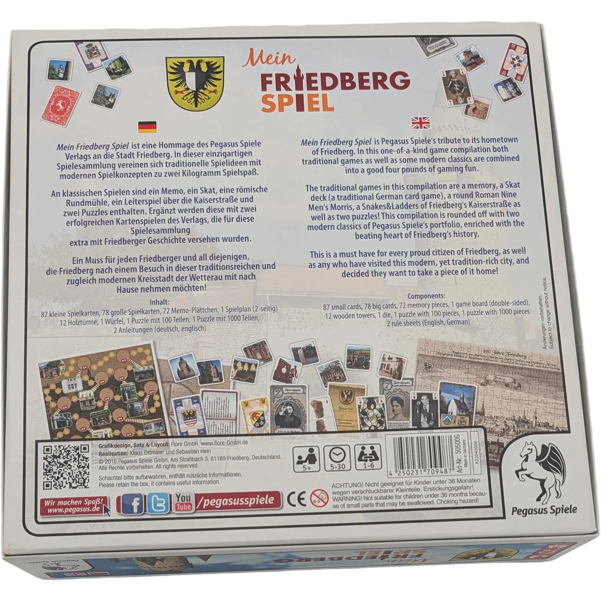 Pegasus Spiele Mein Friedberg Spiel