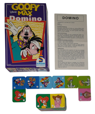 Schmidt Disney Goofy & Max Domino 03004