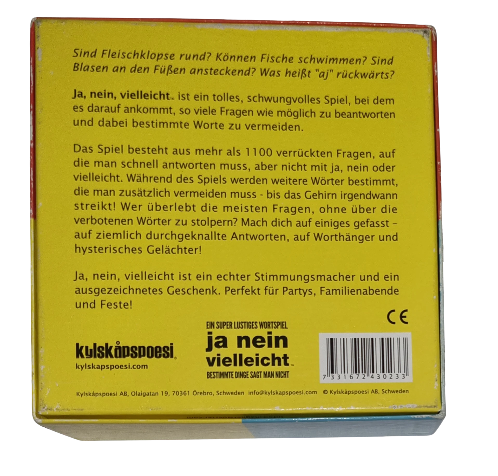 Ja Nein Vielleicht