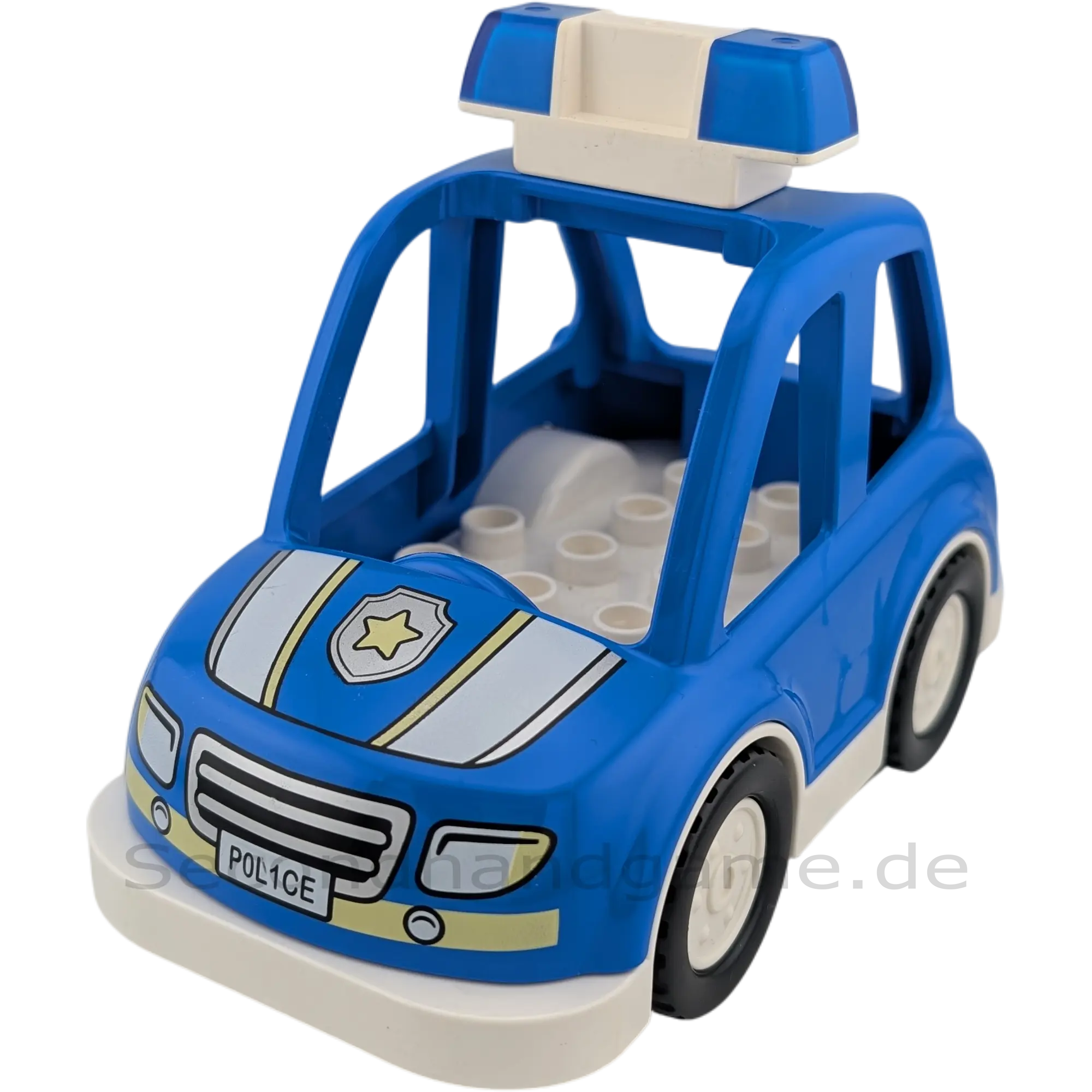 Lego Duplo Polizeiauto Groß mit Blaulicht