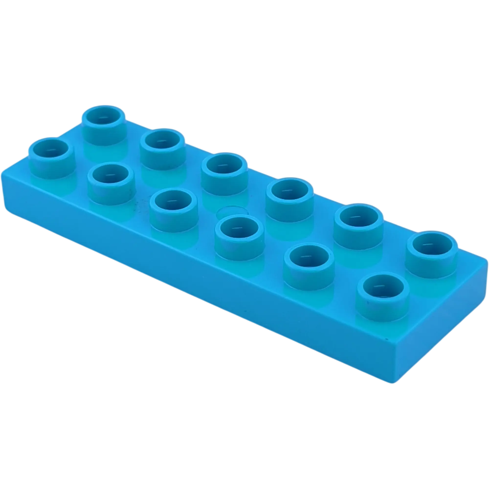 Lego Duplo 98233 Platte 2x6 Mittelblau