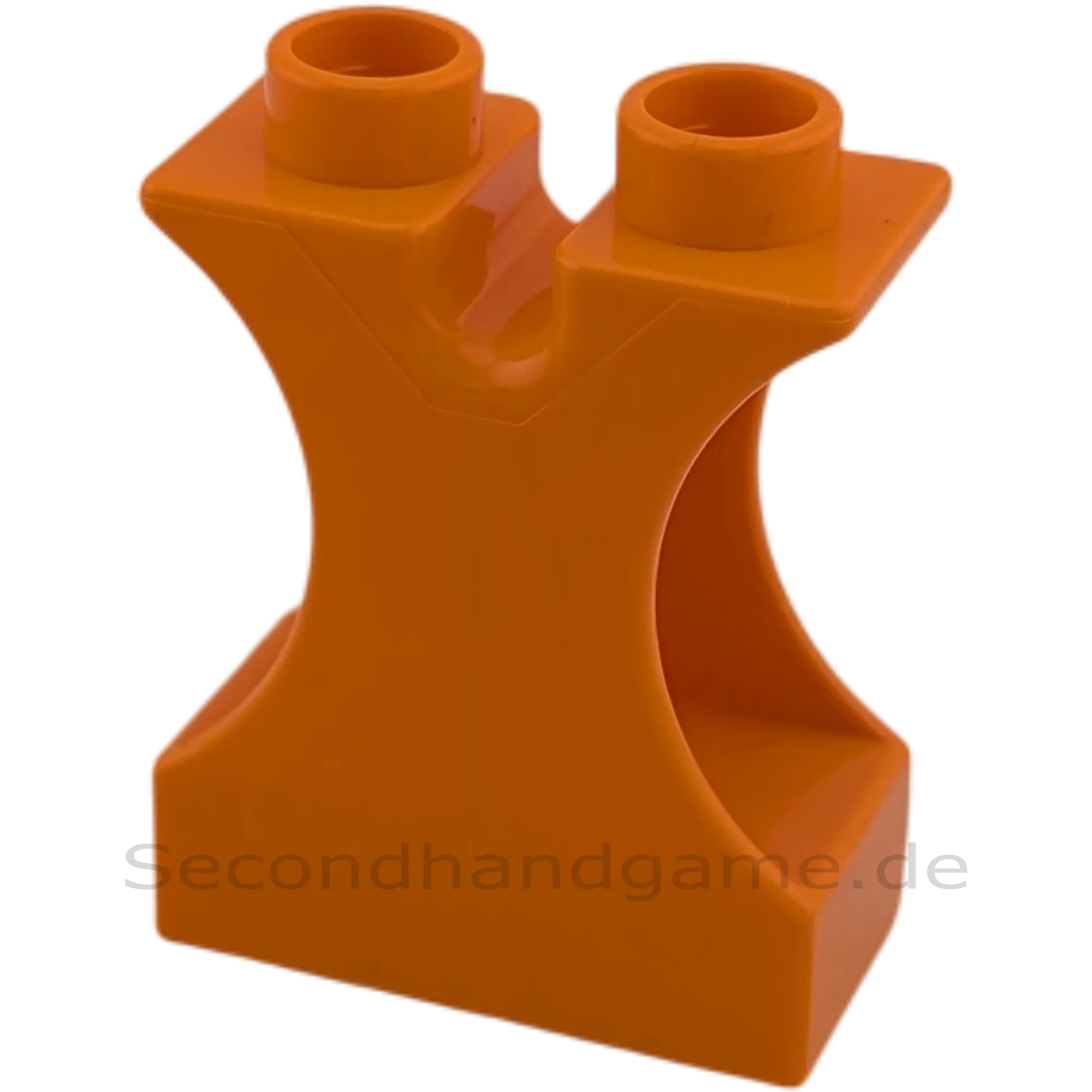 Lego Duplo Stein 1x2x2 Stütze / Dreh-Auflage – Orange (Art.-Nr. 42234)