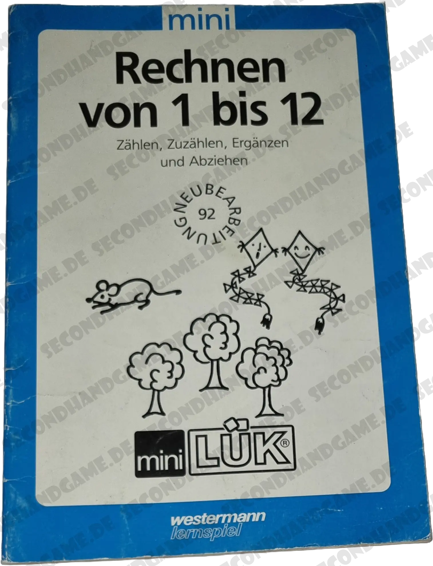 Mini Lük Rechnen im Zahlenraum von 1-12 Zählen, Zuzählen, Erzählen und Abziehen