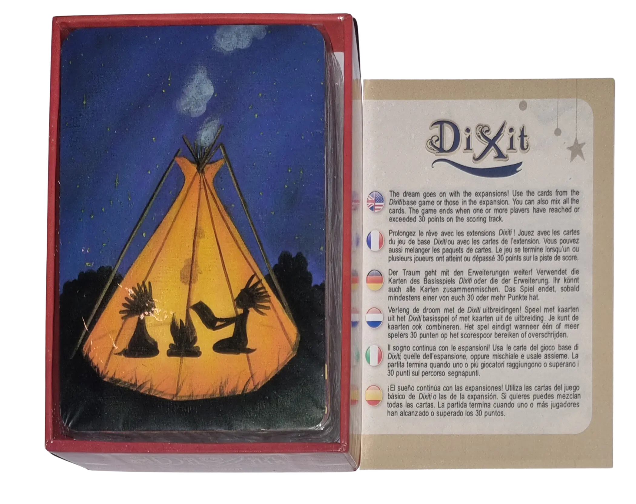 Asmodee Dixit 2 mit 84 Bildkarten Dixit Quest