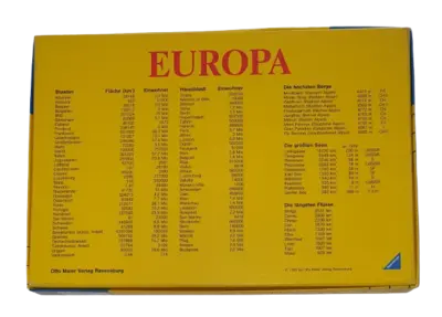 Ravensburger Europa Geographisches Legespiel 2x 200 Teile