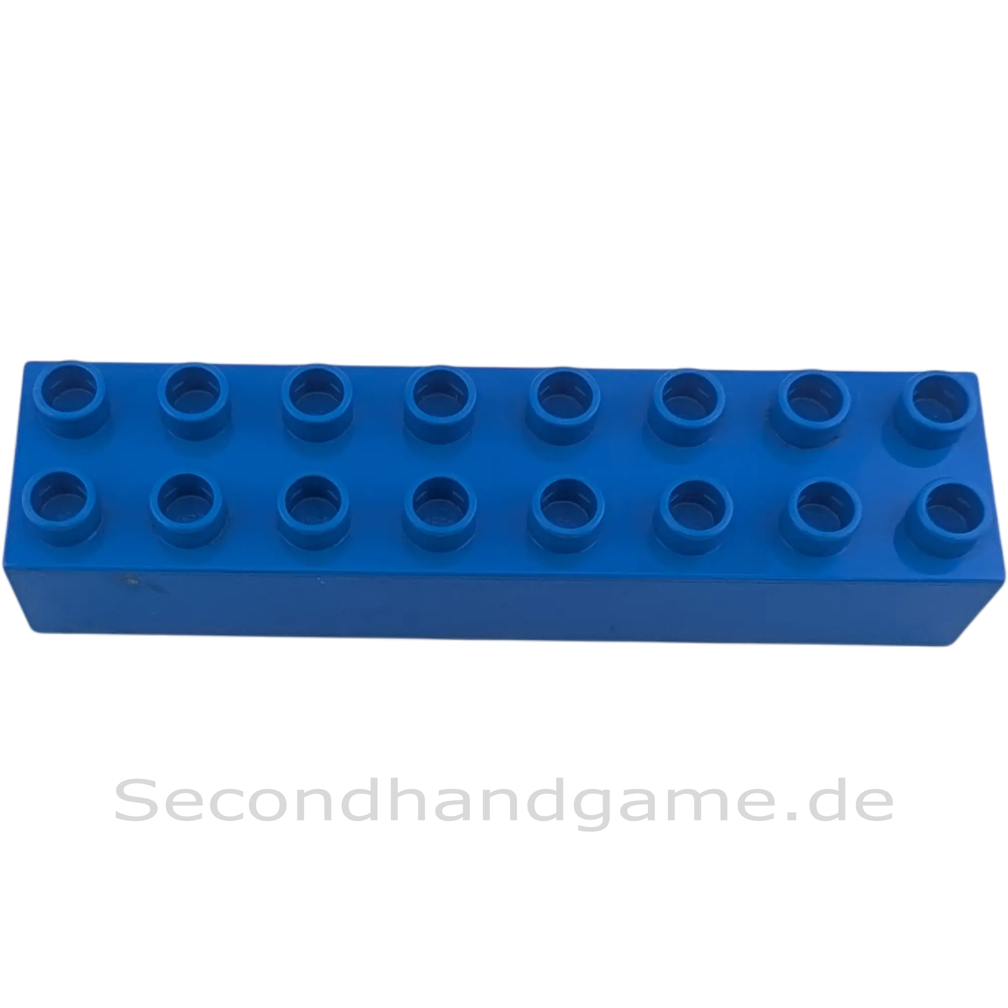 Lego Duplo 2x8 Baustein 4199 Dunkelblau, Ansicht 2