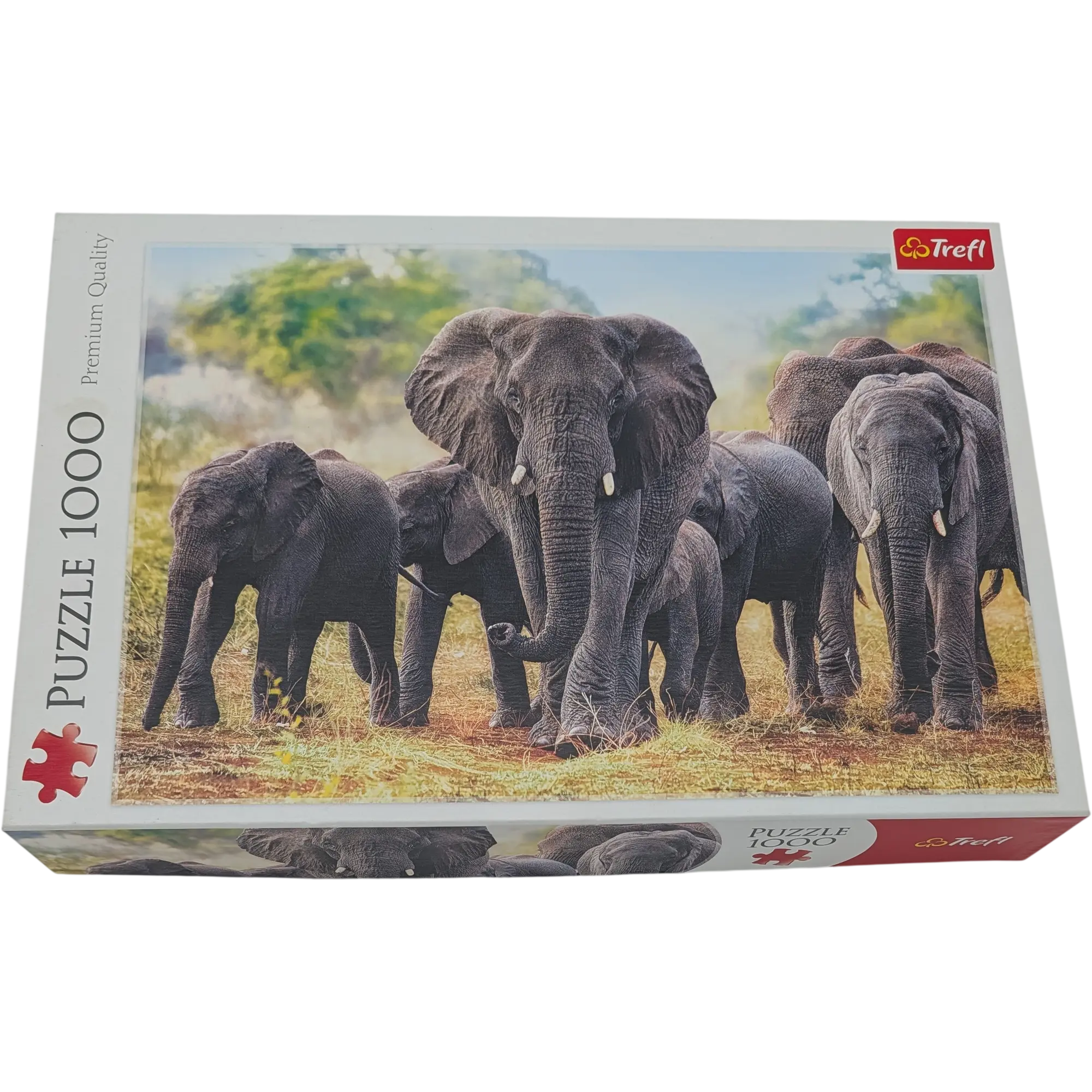 Trefl Puzzle 1000 Teile 10442 Afrikanische Elefanten