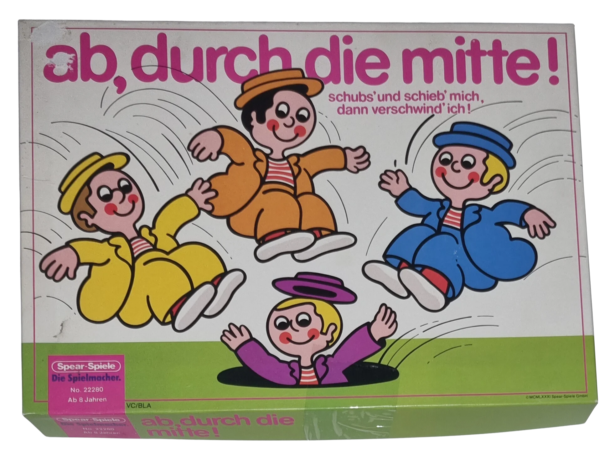Spear-Spiele Ab, durch die Mitte 22280