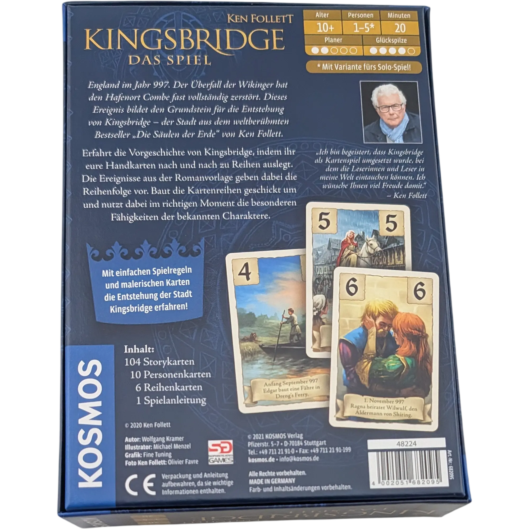 Kosmos Ken Follett Kingsbridge Das Spiel