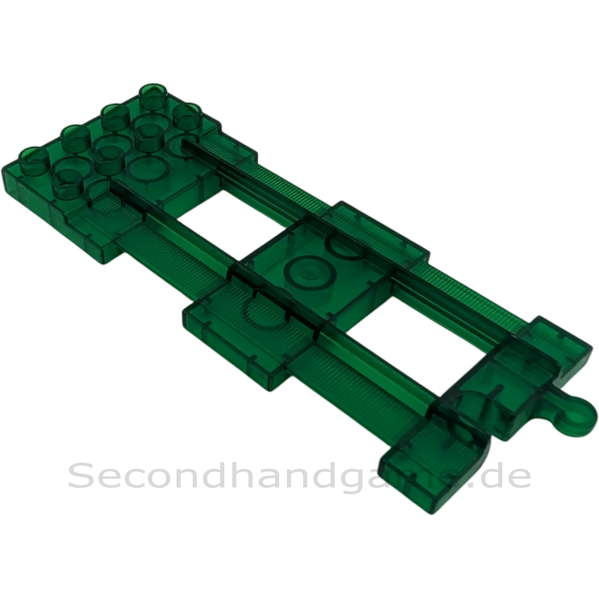 Lego Duplo Schiene Prellbock Transparent Grün Endstück