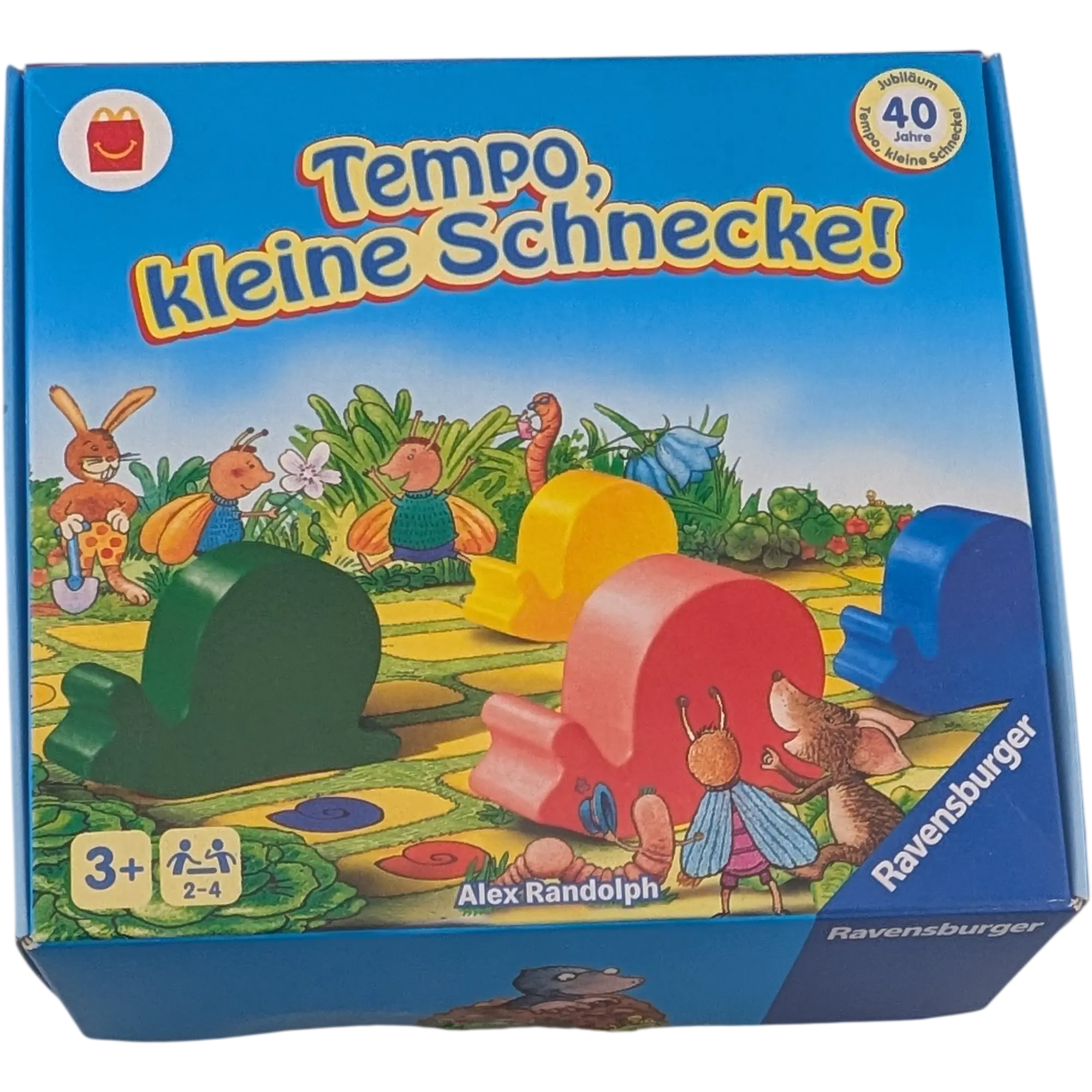 Ravensburger Tempo, kleine Schnecke! Happy Meal Edition McDonald's 40 Jahre Jubiläum ab 3 Jahren