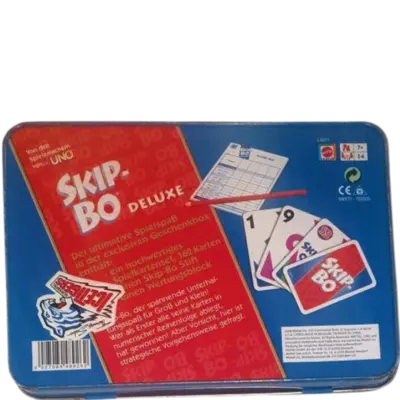 Mattel Skipbo Skip-Bo Deluxe