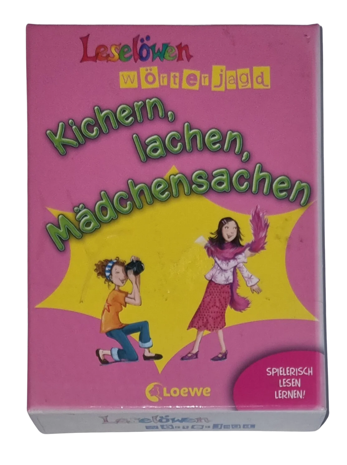 Loewe Leselöwen Wörterjagd Kichern, lachen, Mädchensachen