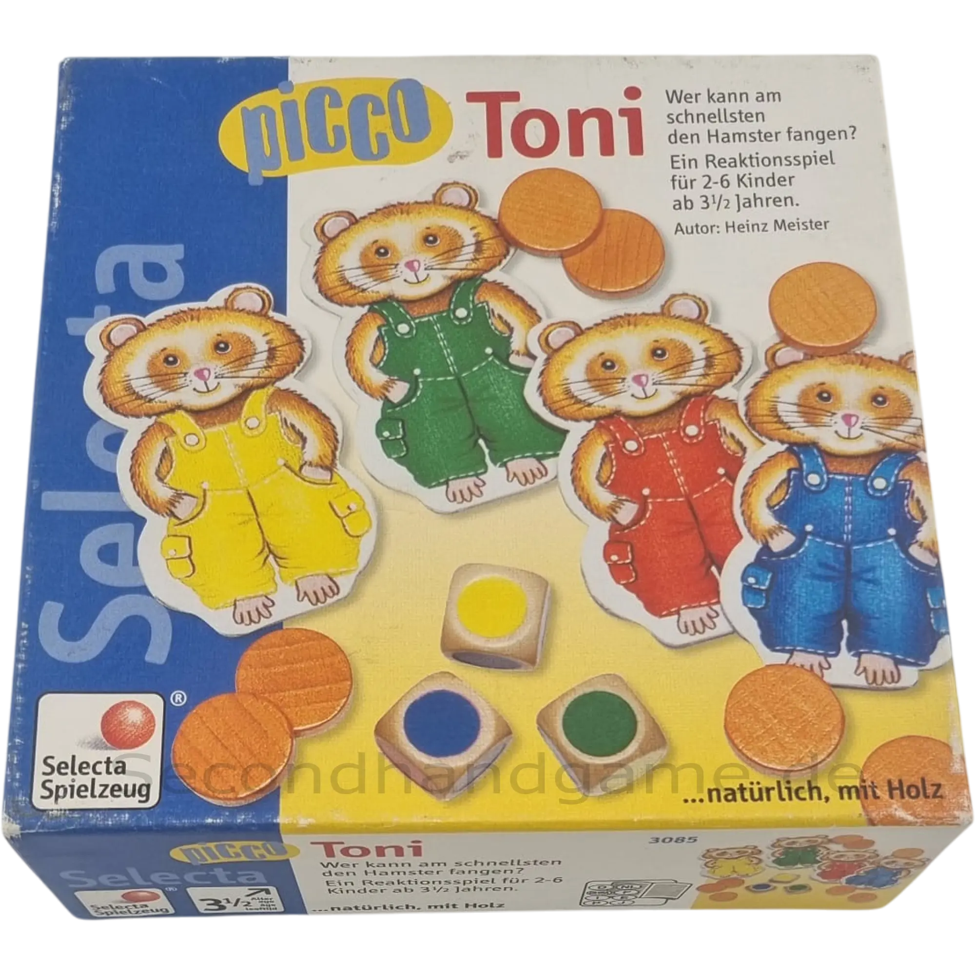 Selecta picco Toni Reaktionsspiel 3085 ab 3 1/2 Jahren