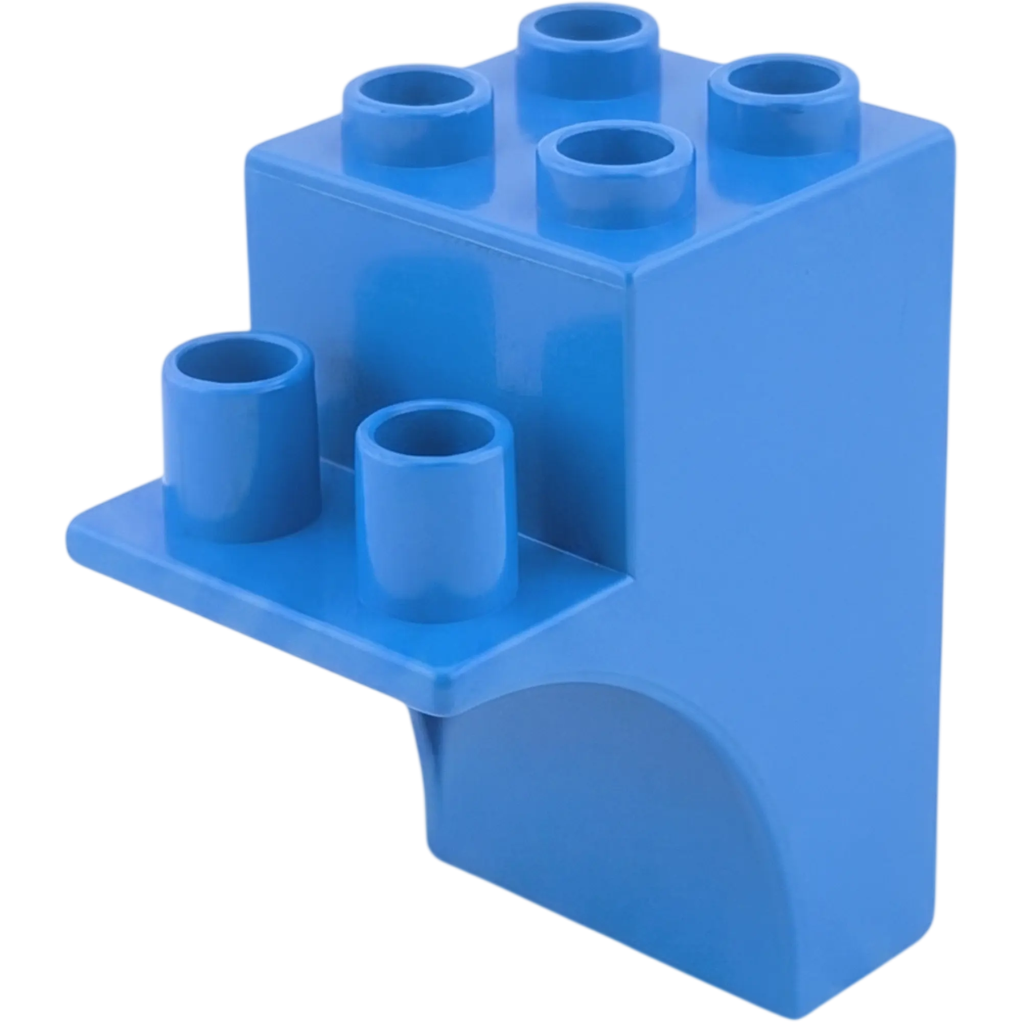 Lego Duplo Rampe Blau Aufsatz für Fahrzeug 3x4