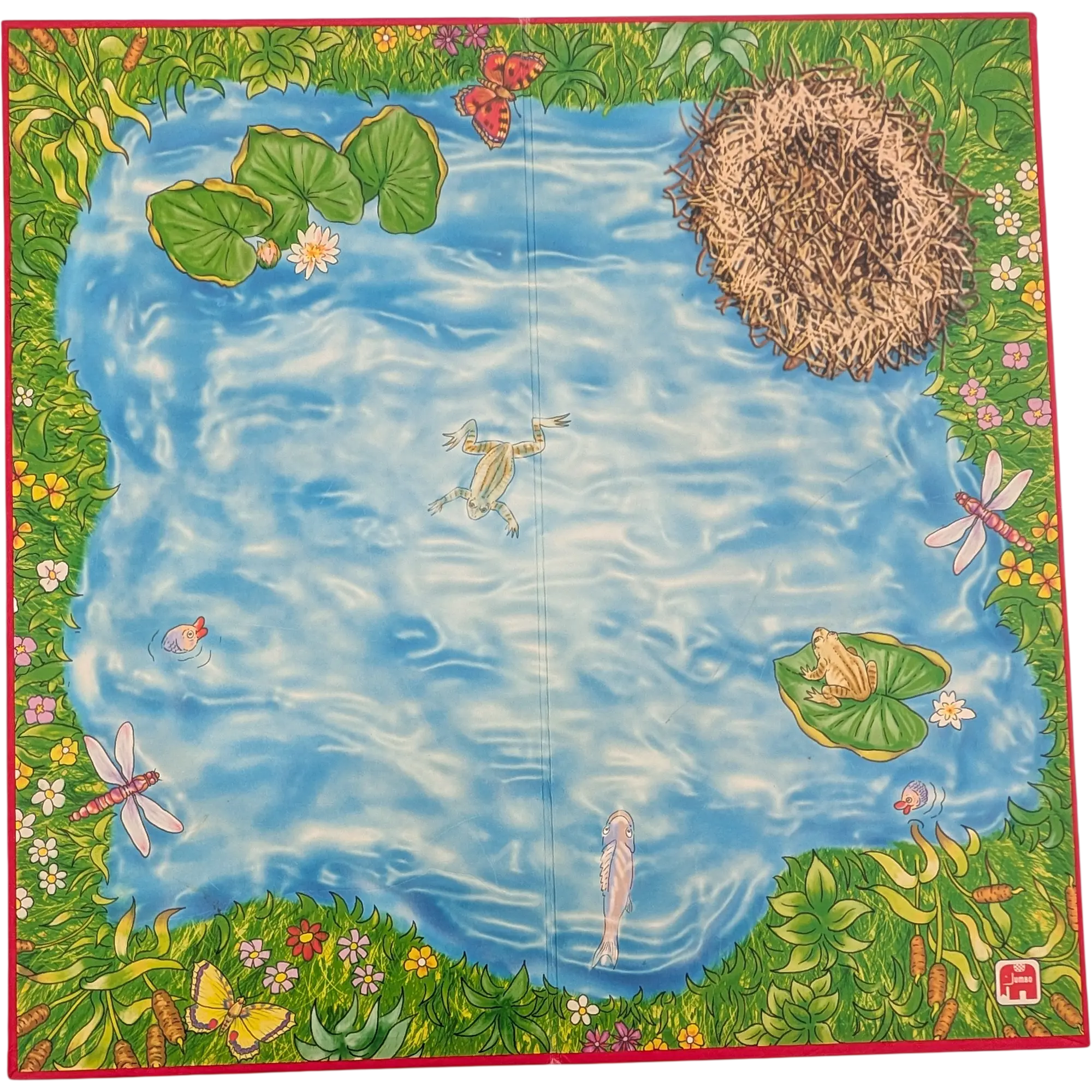 Spielplan Spielbrett Jumbo Schnatti Schnatter