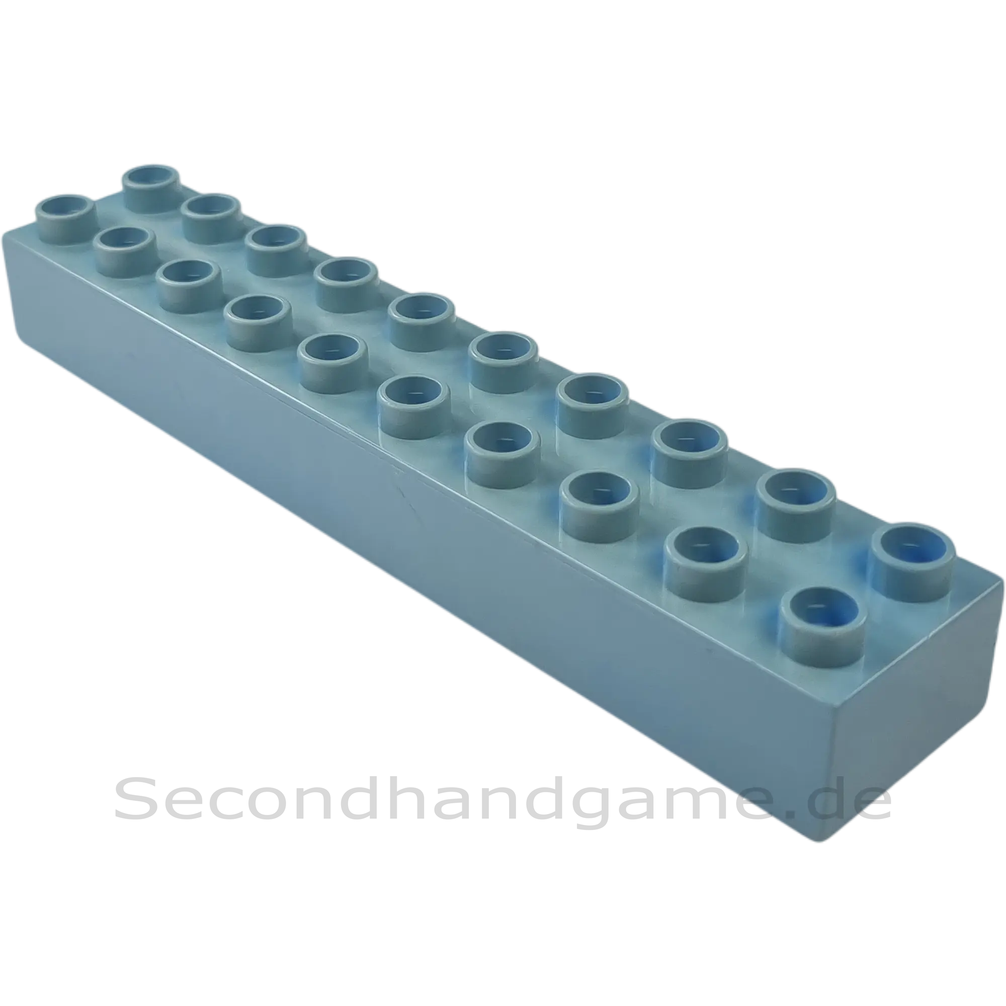 Lego Duplo 2x10 Stein 2291 Blaugrau B-Ware