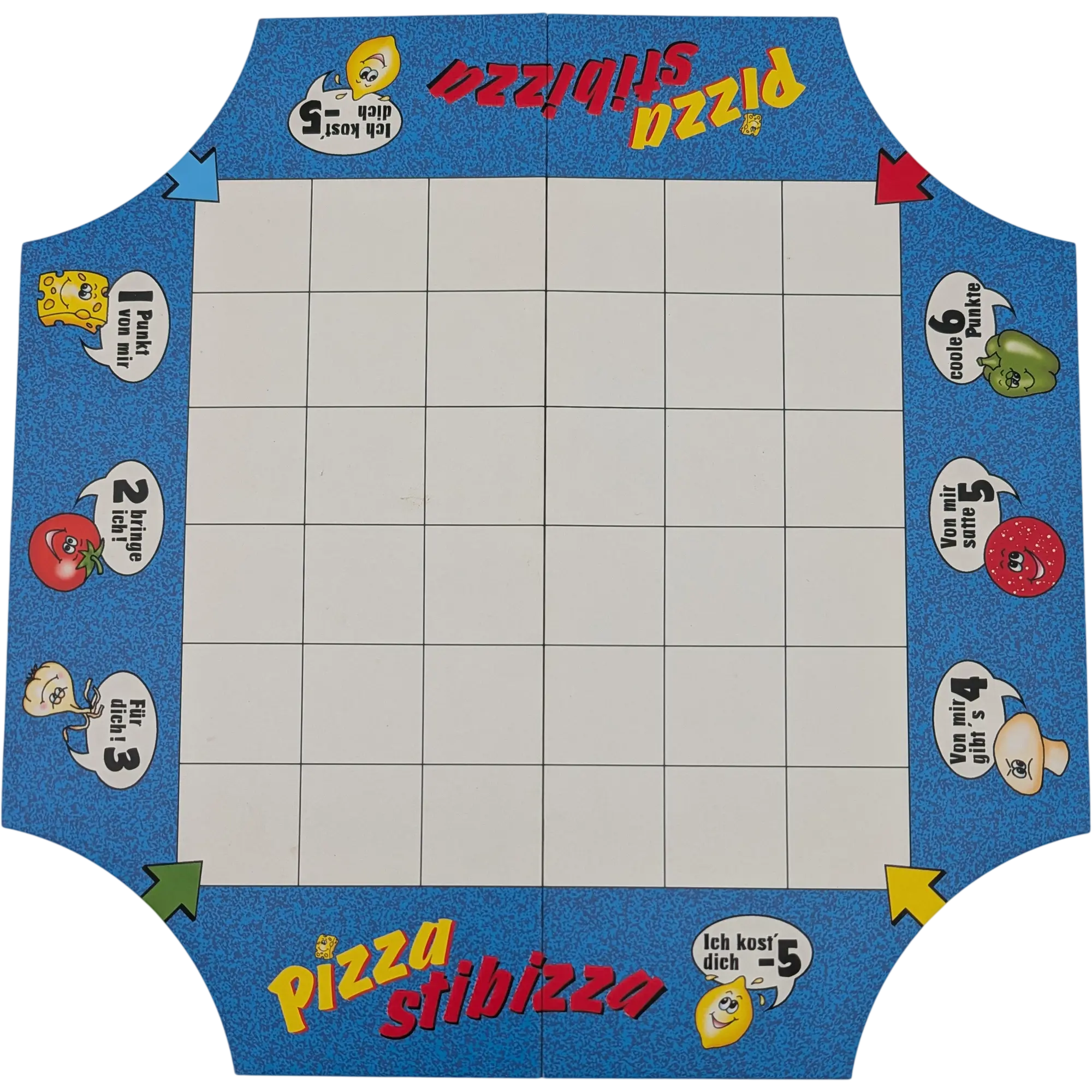 Bookmark Ersatzteile Spielplan Pizza Stibizza