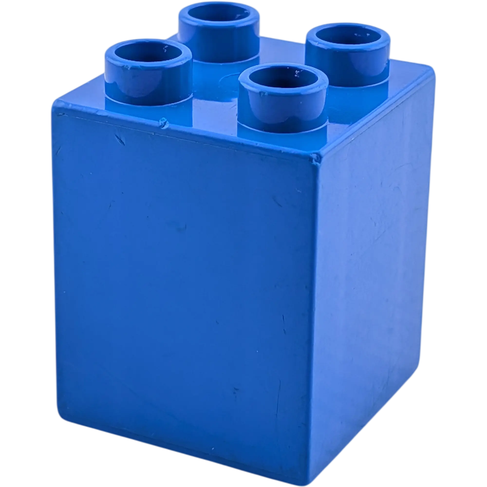 Lego Duplo 2x2x2 Stein Dunkelblau Zahl Acht, Ansicht 2