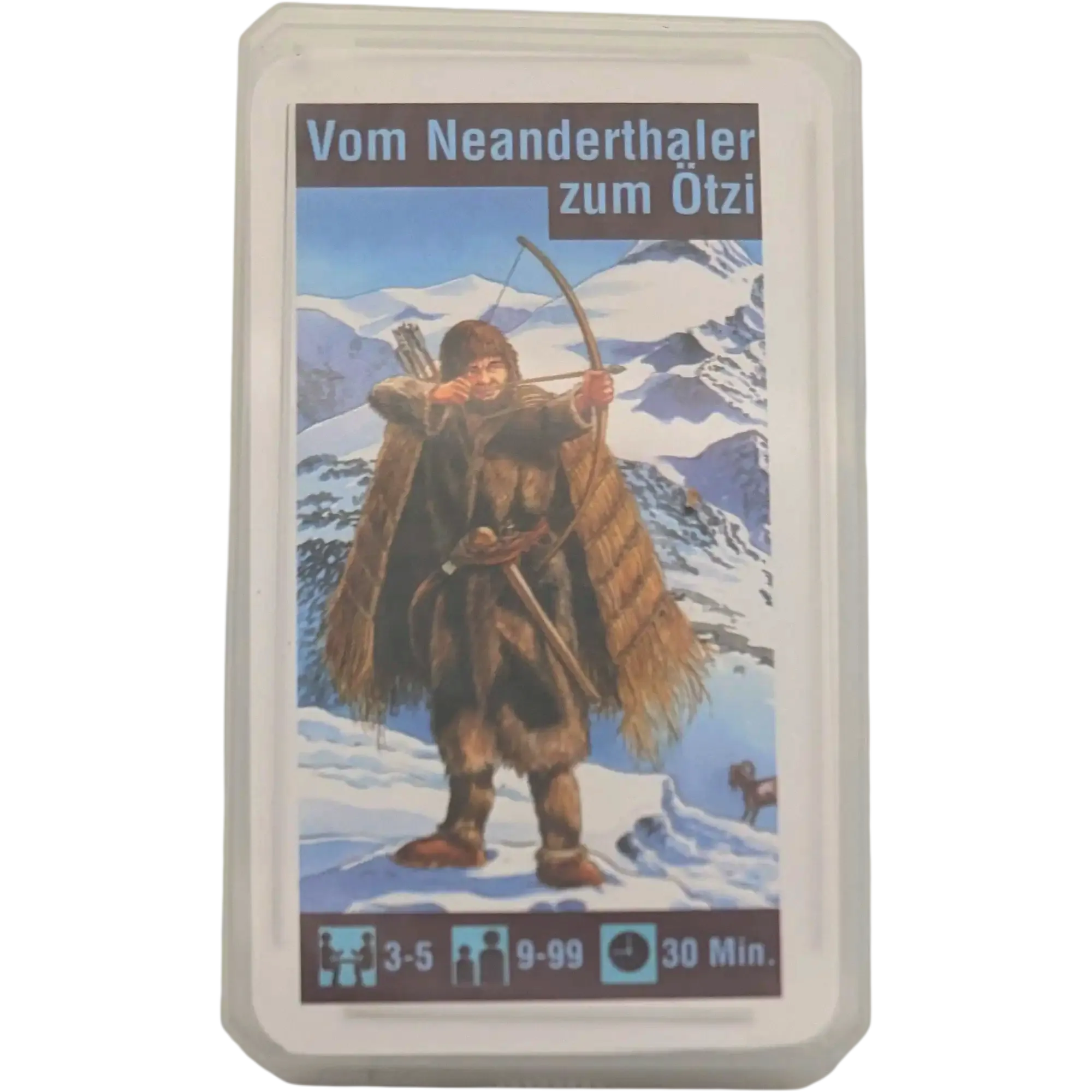 Vom Neanderthaler zum Ötzi Kartenspiel Quartett