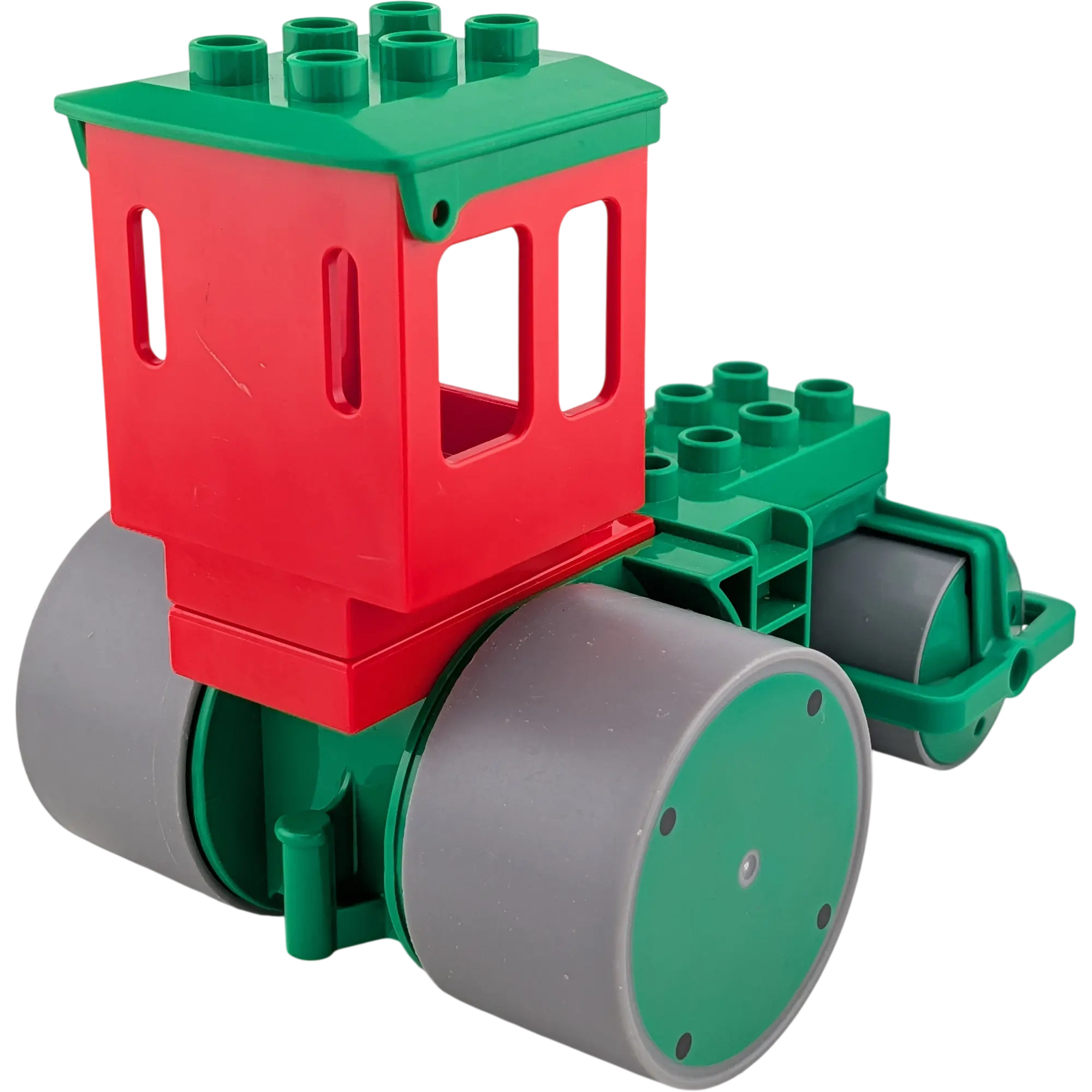 Lego Duplo 42250 Bau Fahrzeug Walze Bob der Baumeister Rollo Dunkelgrün Rot