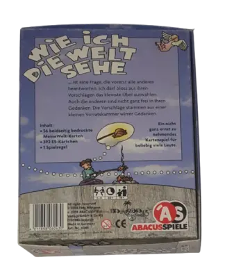 Abacusspiele Wie ich die Welt sehe