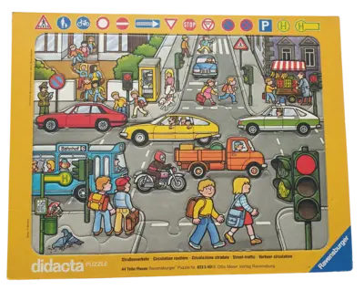 Ravensburger Rahmenpuzzle Didacta Straßenverkehr 44 Teile 62354518