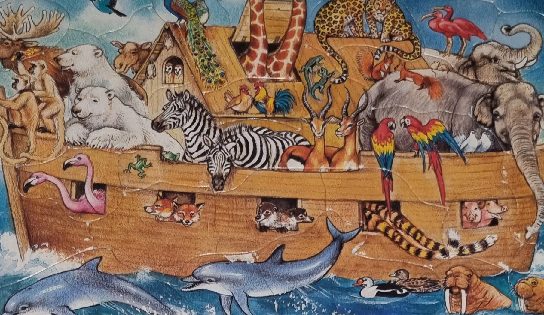 Bookmark Verlag Rahmenpuzzle Arche Noah 36 Teile