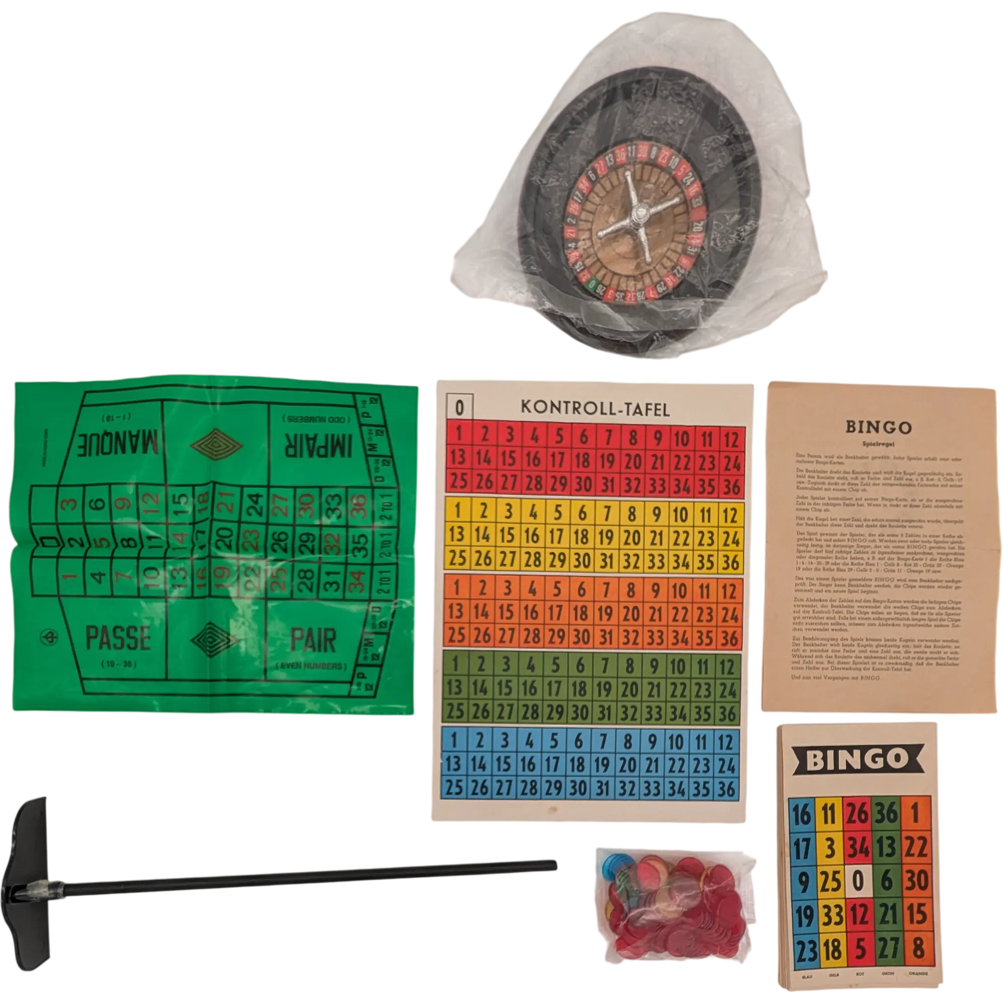 Spiele Schmidt Bingo 2 Spiele Roulette 174/1