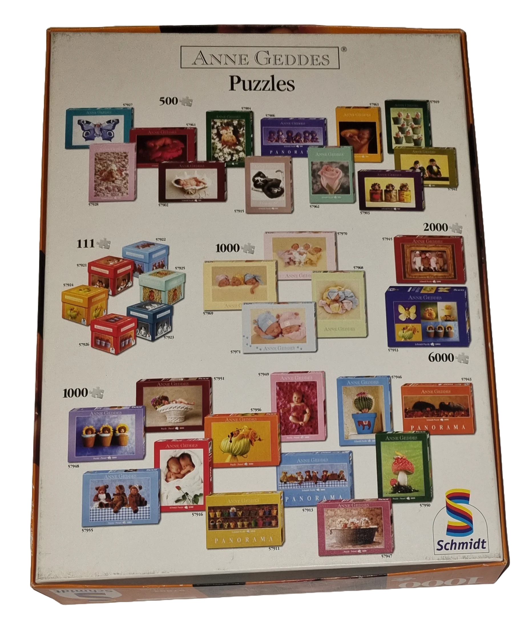 Schmidt Puzzle 1000 Teile Anne Geddes 57984