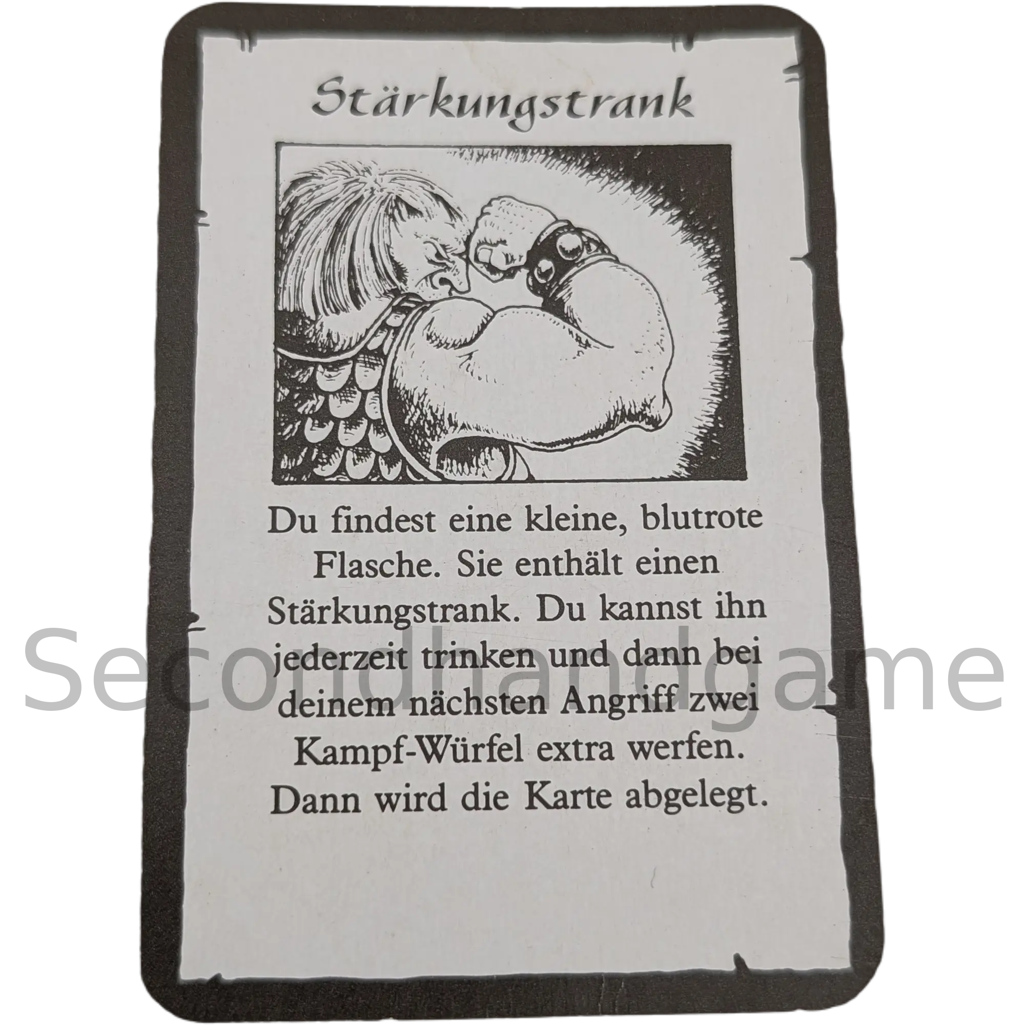 MB Hero Quest Master Schatzkarte Stärkungstrank
