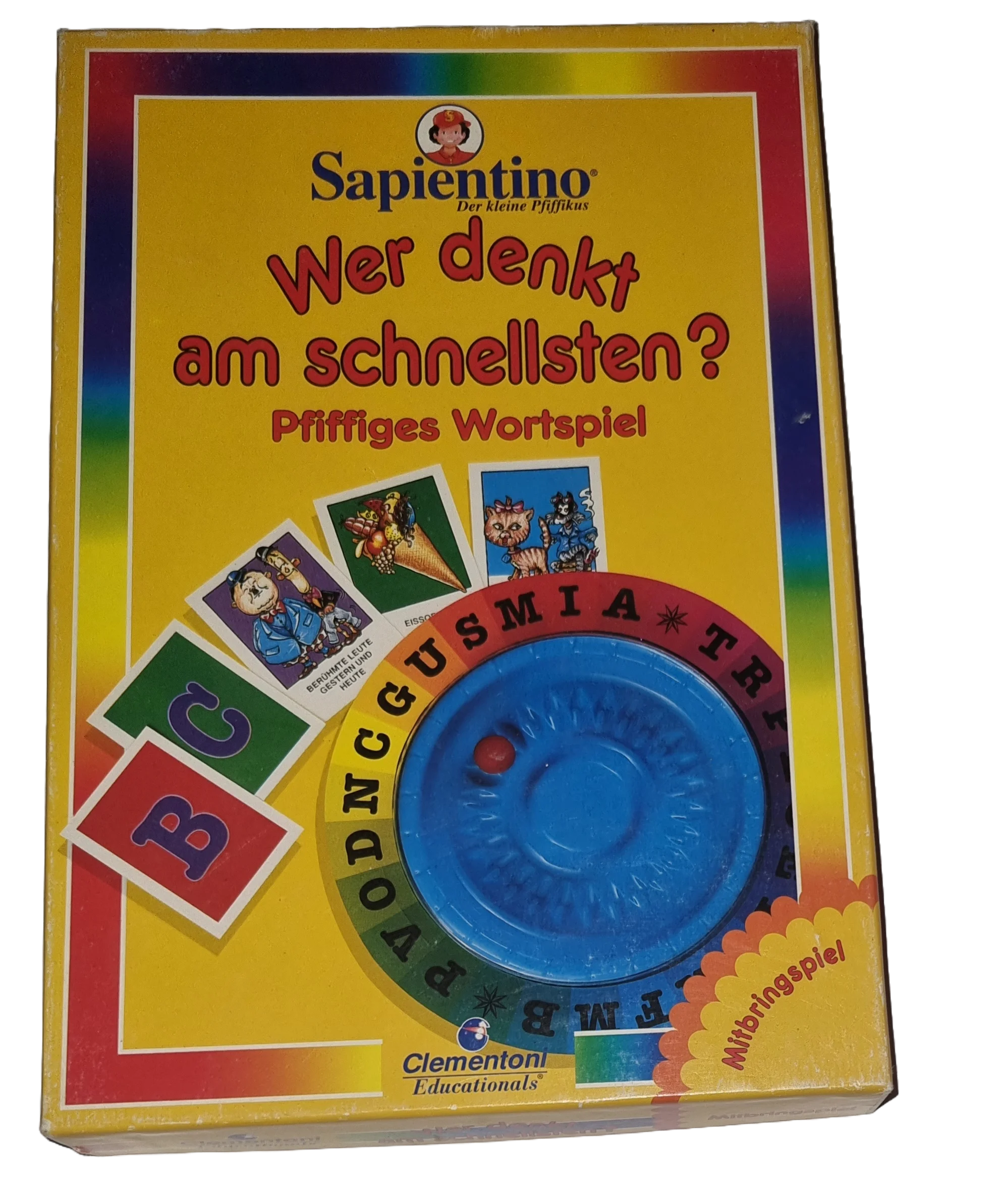 Clementoni Wer denkt am schnellsten? Pfiffiges Wortspiel