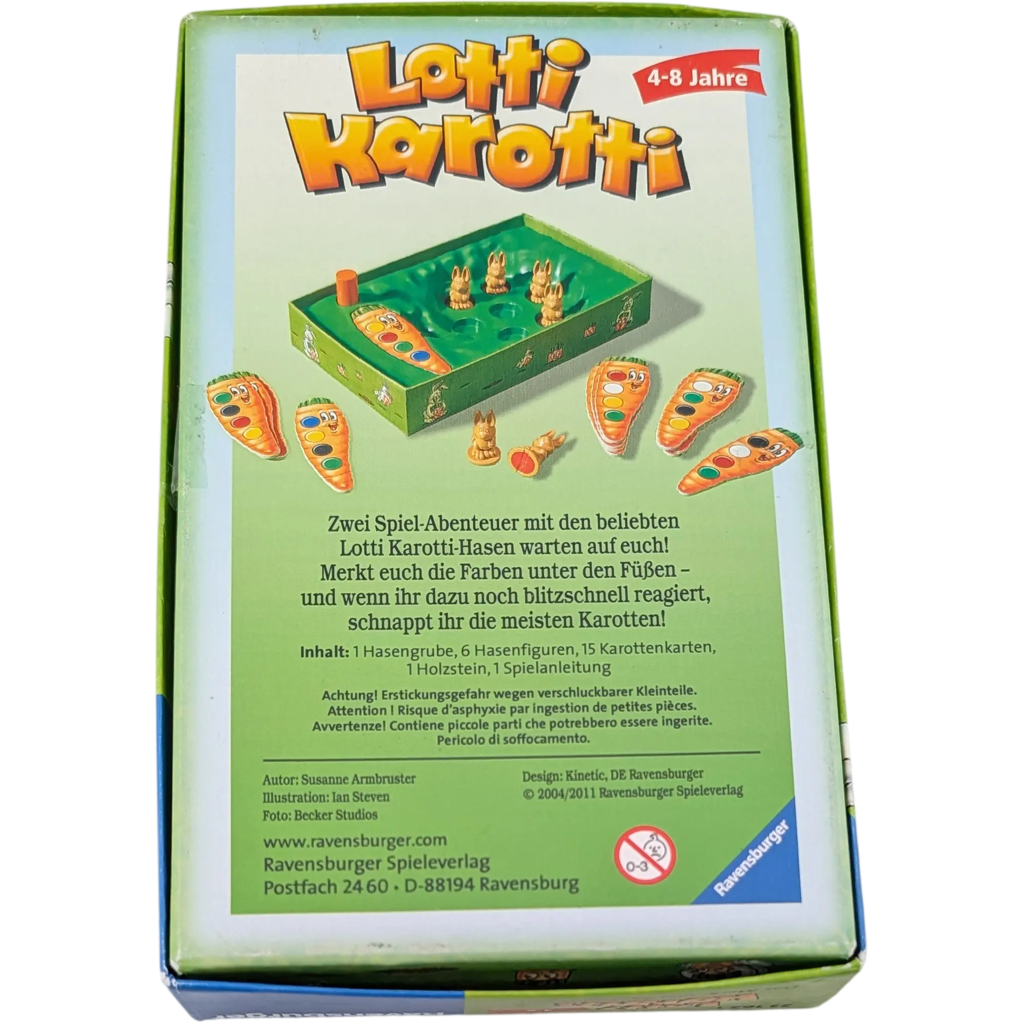 Ravensburger Lotti Karotti 231621 Merk und Reaktionsspiel