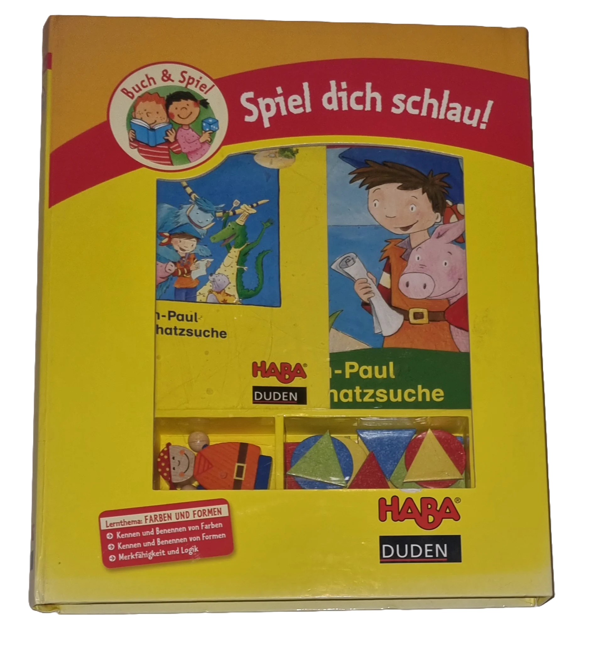 Haba Duden Piraten-Paul auf Schatzsuche Spiel & Buch