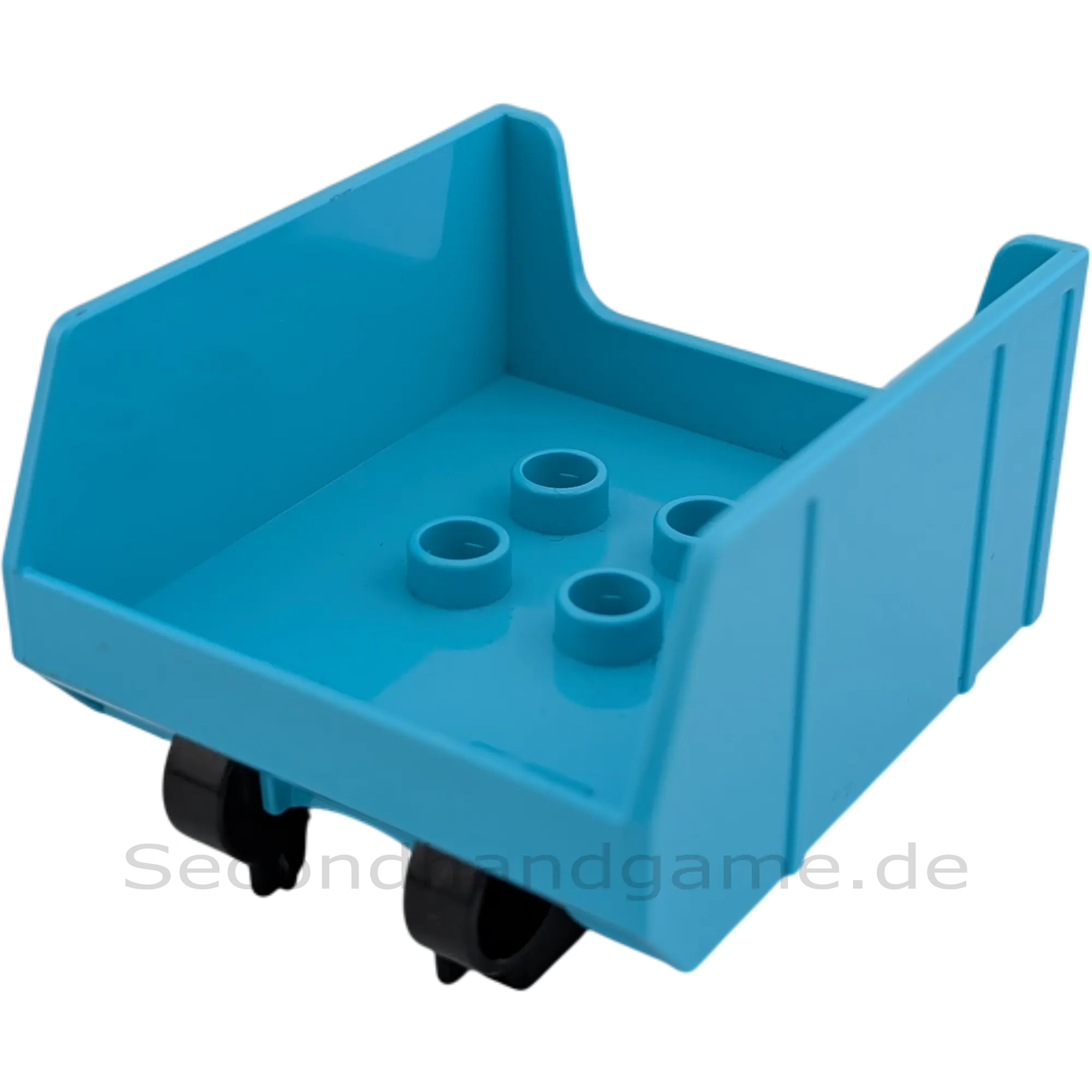 Lego Duplo 14084 Anhänger Aufsatz Azur mit Schwarz kippbar