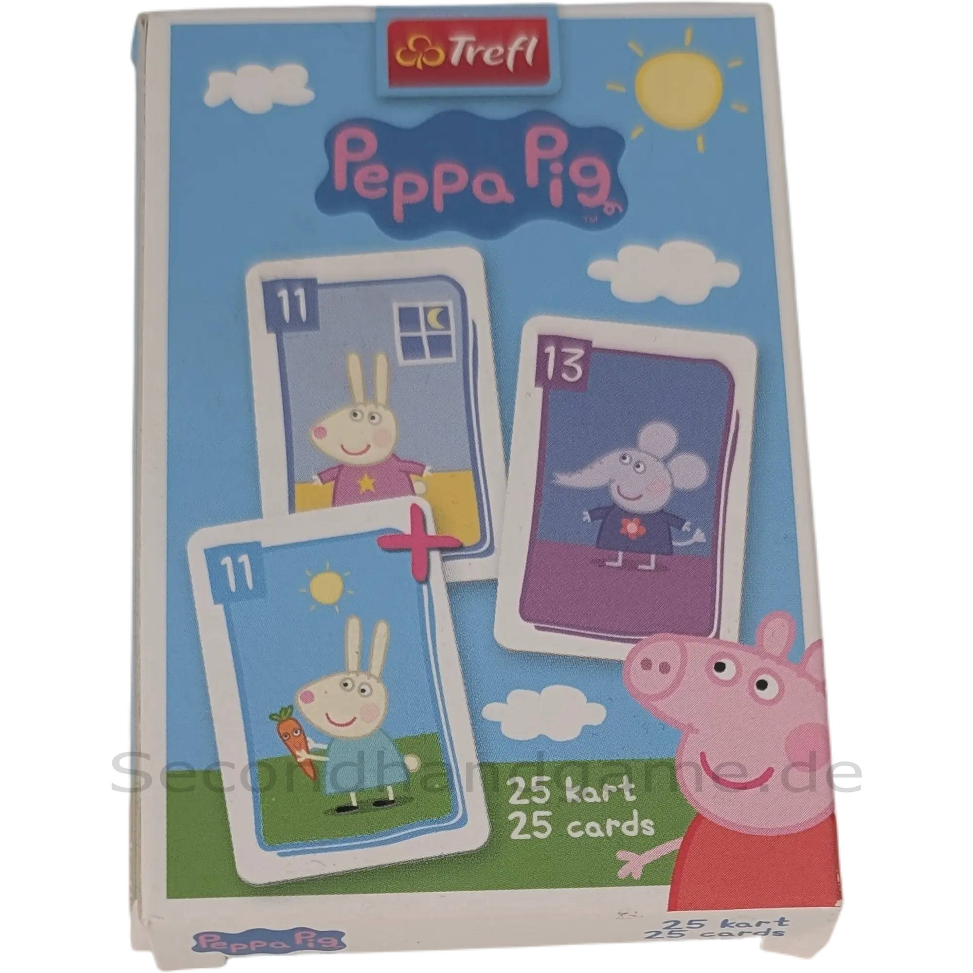 Trefl Peppa Pig Kartenspiel 08485, ab 4 Jahren