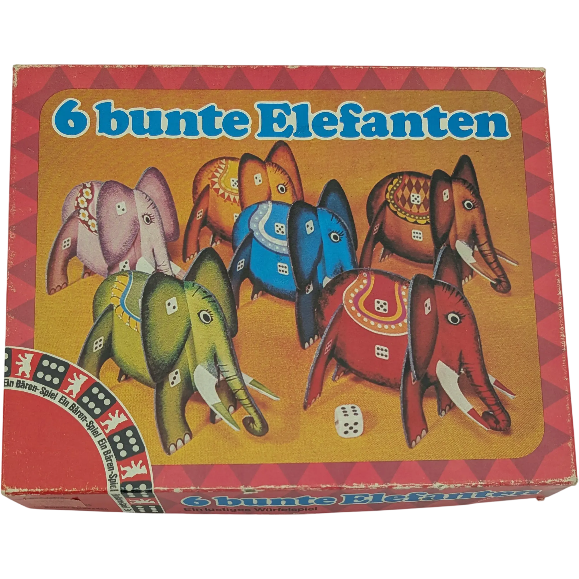 Berliner Spiele 6 bunte Elefanten