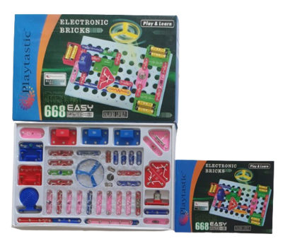 Playtastic Play & Learn Electronic Bricks 668