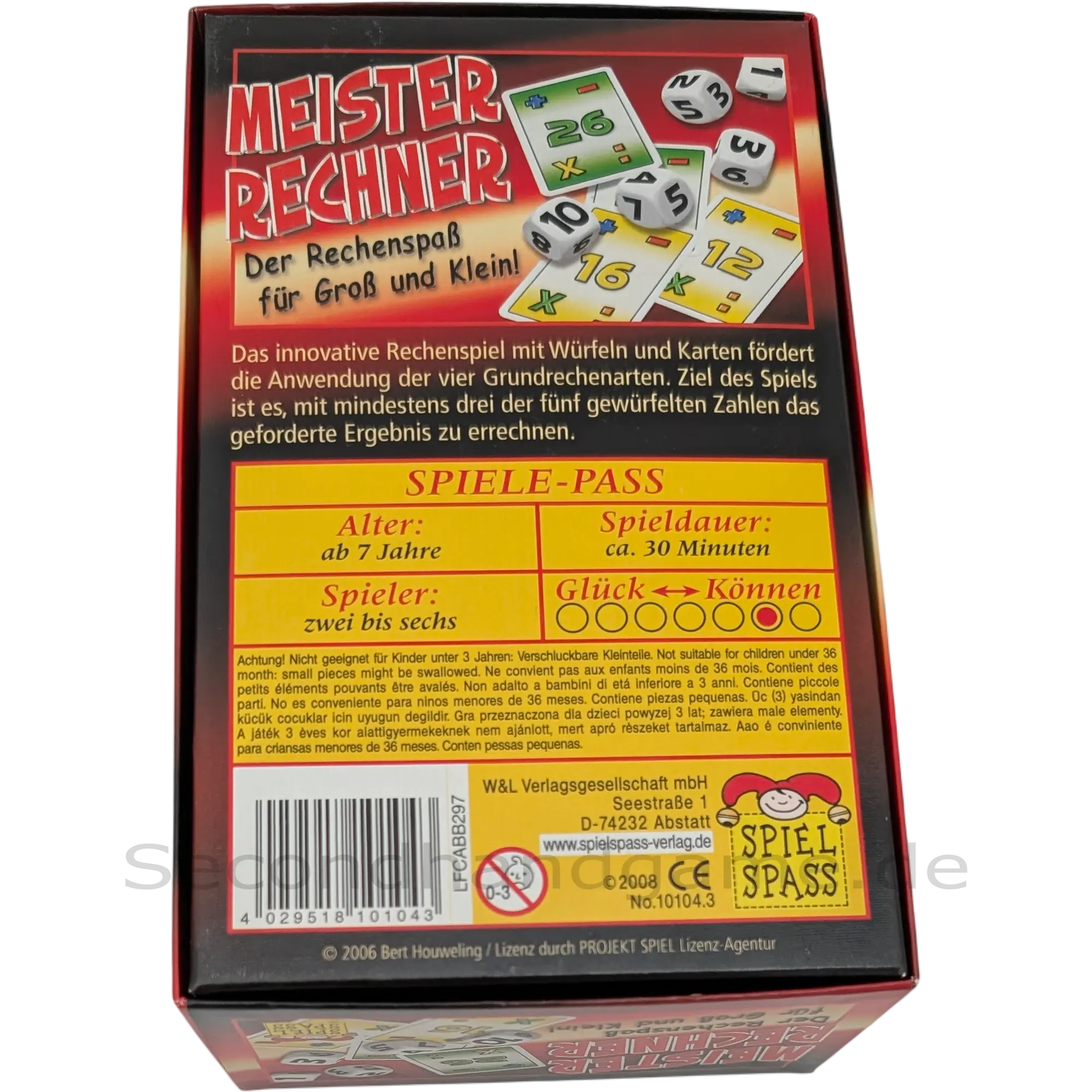 W&L Meister Rechner, ab 7 Jahren