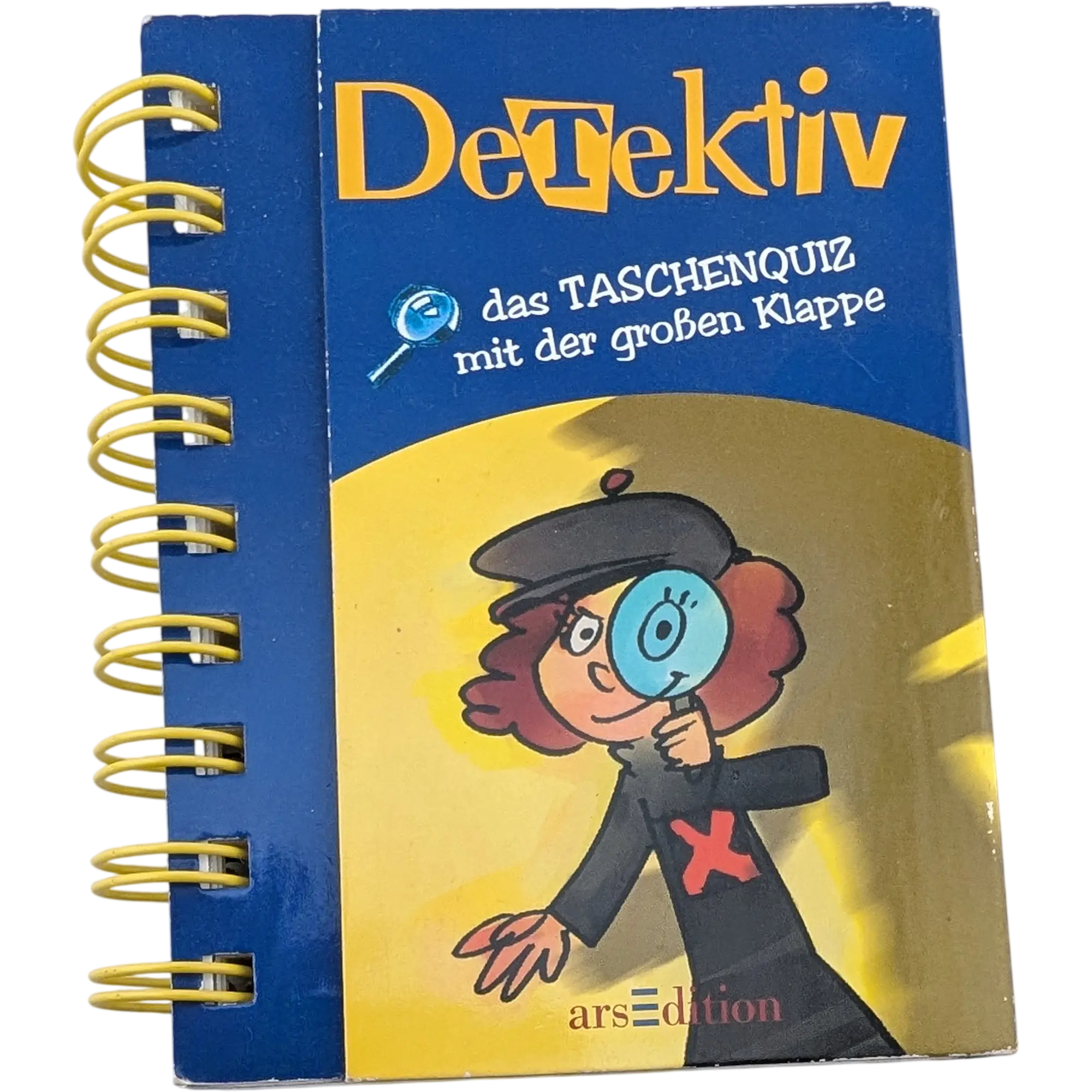 arsEdition Detektiv Das Taschenquiz mit der großen Klappe
